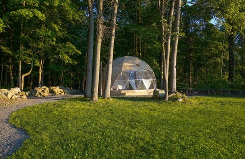 Vernon Alquiler De RV | Geodesic Glamping Dome