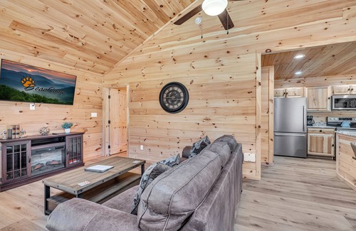 Cosby Cabina | Getaway Cottage, Pickleball Court, Creek, WIFI, Mountain Views, No Cleaning Fee