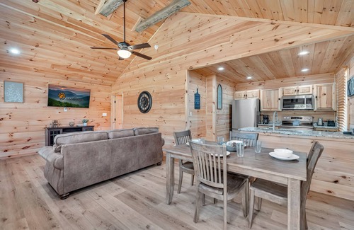 Cosby Cabina | Getaway Cottage, Pickleball Court, Creek, WIFI, Mountain Views, No Cleaning Fee