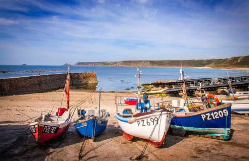 Sennen Cove Casa | Girl Annie, Cornish Cottage With Superb Sea Views & Garden, By Beach