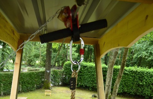 Saint-Gatien-des-Bois Cabaña | albergue 4a8 pers en las alturas de honfleur en el bosque, estacionamiento privado cerrado por la noche