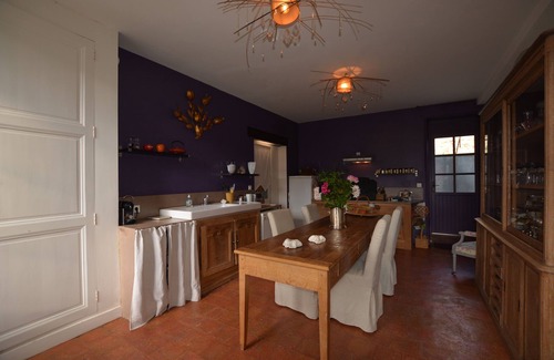 Beaumont-en-Veron Cabaña | Gîte-Apartamento-Baño Privado-Terraza-Le bonheur de Ronsard