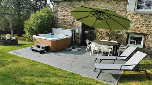 Jalhay Casa | Gite Ardennes Au coin du feu jacuzzi sauna et nature