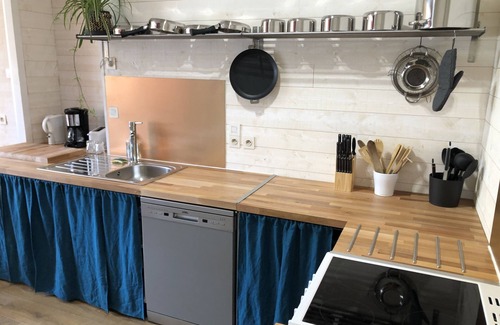 Nuille-sur-Ouette Casa | Casa-Gite Bonaty-Baño con bañera