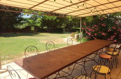 Cadenet Casa | Gite de l'Orangerie a 3 km de Lourmarin (Luberon) hasta 15 personas
