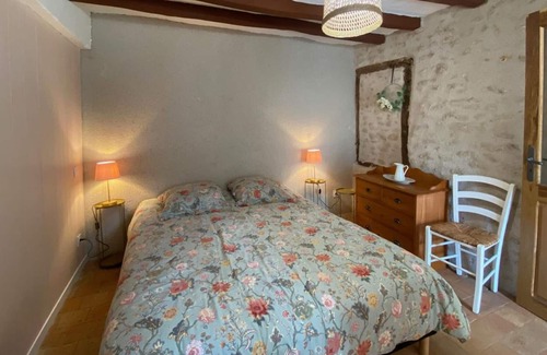 Saint-Lubin-en-Vergonnois Cabaña | Casa rural Saint-Lubin-en-Vergonnois, 2 dormitorios, 5 personas