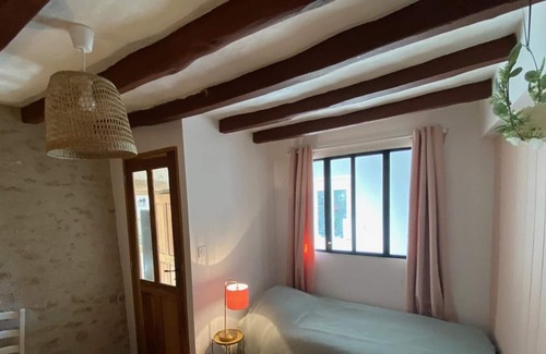 Saint-Lubin-en-Vergonnois Cabaña | Casa rural Saint-Lubin-en-Vergonnois, 2 dormitorios, 5 personas