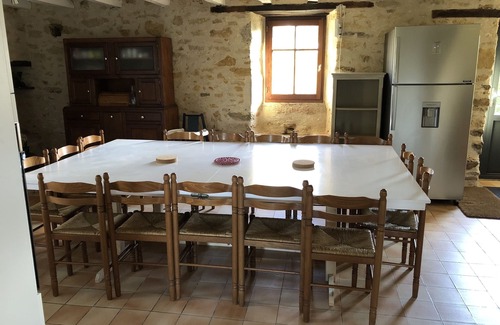 La Ferriere-en-Parthenay Cabaña | Alojamiento para grupos en una antigua granja de Poitevin con piscina.