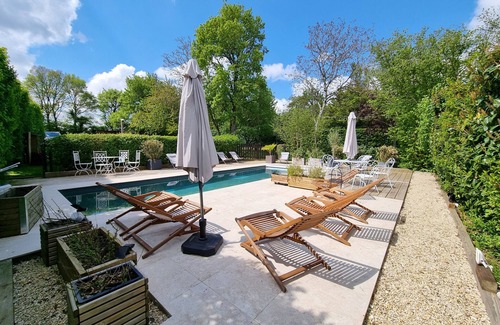 Crezancy-en-Sancerre Casa | Gîte Happy Senais 10 Pers 4Ch Shared Pool with 2 gites. Sancerre Wine village