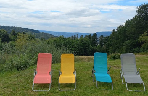 Dommartin-les-Remiremont Casa | Gite la Houbette in the heart of nature - magnificent view!