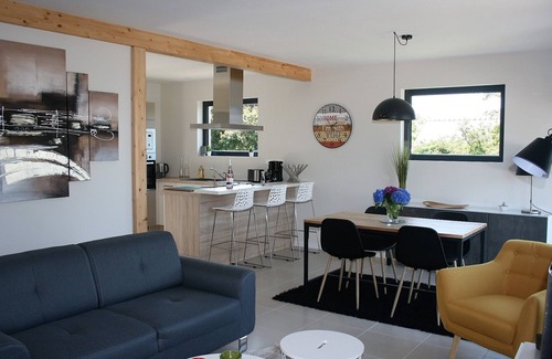 Tregastel Casa | Gîte L'Ormeau **** - Casa nueva en madera contemporánea y cálida
