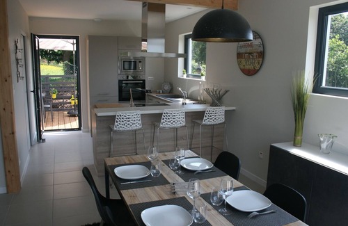 Tregastel Casa | Gîte L'Ormeau **** - Casa nueva en madera contemporánea y cálida