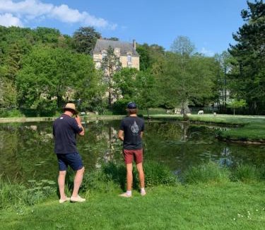 Saint-Paterne-Racan Casa | Gite La Maison Blanche Familiale Château La Roche Racan