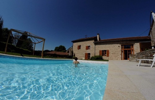 Saint-Sylvestre Cabaña | Alojamiento rural, de lujo, piscina, jacuzzi, sauna y actividades de relajación