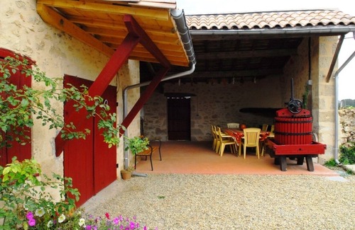 Barsac Cabaña | Casa rural '' le Vieux Pressoir *** '' con piscina, parque infantil,