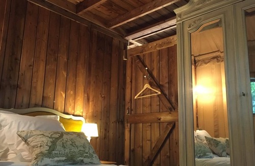 Saint Christophe Cabaña | ALOJAMIENTO Les Lodges du Château Tente MARIE ANTOINETTE Cerca de La Rochelle