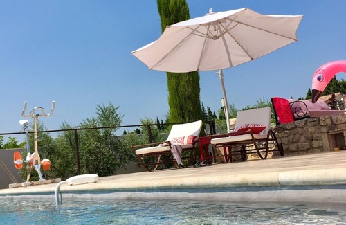 Maussane-les-Alpilles Cabaña | Gîte Mas de Cayol, en el corazón de los Alpilles clasificados ***. Piscina, bicicleta AQUABIKE