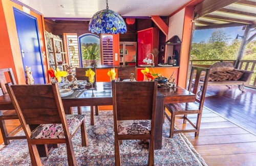 Desbonnes Villa | Villa Orchid vista de la isla de Monstérat