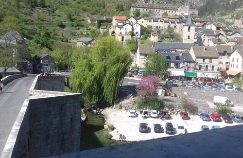 Sainte-Enimie Apartamento | Gîte panoramix por el rio
