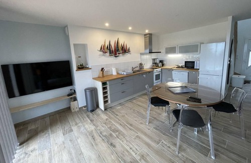 Siouville-Hague Cabaña | Casa rural Siouville-Hague, 1 dormitorio, 2 personas