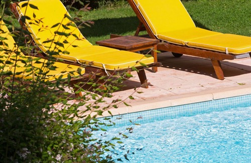 Forcalquier Casa | Gite Studio Standard Dans Demeure Provençale en Pleine Nature, spa et Piscine
