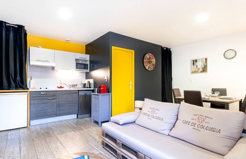 Rodez Apartamento | GITE URBAIN LE CÔTÉ COUR - APPARTEMENT T2 AVEC PARKING