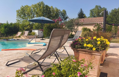 Reaup-Lisse Cabaña | Gîte with heated swimming pool