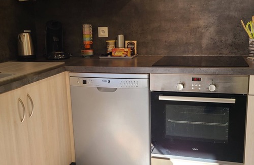 Selestat Apartamento | Casas rurales de alquiler pastelería centro tranquila rodeada de jardín / terraza