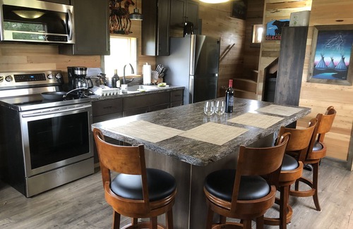 Babb Casa | Glacier Quarry - New, 2 Story home overlooking the Rockies and the St Mary Lakes