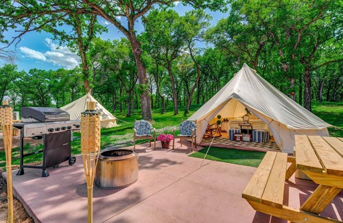 St Croix Falls Casa | Glamp Tent at Historic estate Big Rock Creek