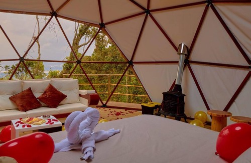 El Rosal Apartamento | Glamping Alcyone en el Rosal con vista a la sabana de Bogotá