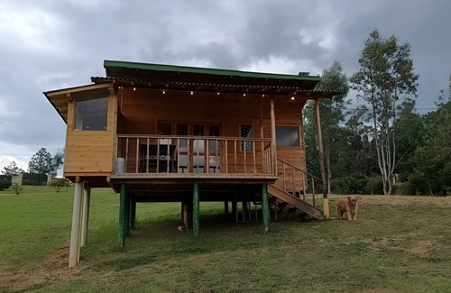 Villa de Leyva Casa | Glamping tipo cabaña con vista a la montaña, a 15min de Villa de Leyva