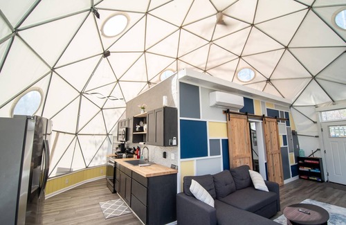Coalmont Casa | Glamping Dome at Getaway on Ranger Creek