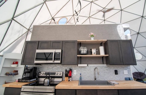 Coalmont Casa | Glamping Dome at Getaway on Ranger Creek