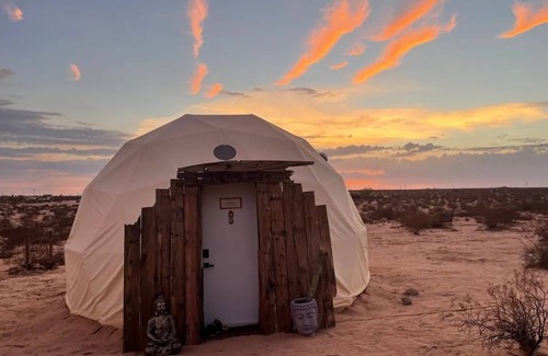 Twentynine Palms Alquiler De RV | Glamping in a Geodesic Dome