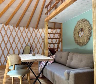 Wałcz Otro | Glamping jurty Czapla