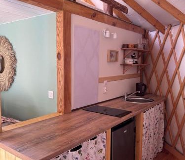 Wałcz Otro | Glamping jurty Czapla