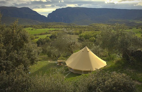 Tremp Alquiler De RV | Tienda Glamping en la naturaleza, Congost de Montrebei