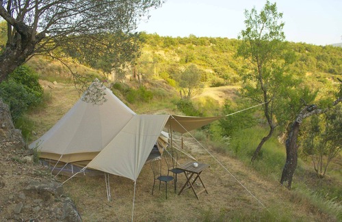 Tremp Alquiler De RV | Tienda Glamping en la naturaleza, Congost de Montrebei