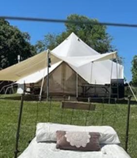 Mount Jackson Otro | Glamping tent on farm Mountain views