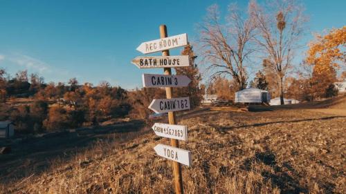 Dunlap Casa | Glamping yurt at Sequoia Highland Camp
