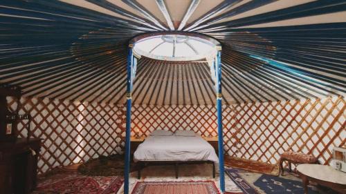Dunlap Casa | Glamping yurt at Sequoia Highland Camp