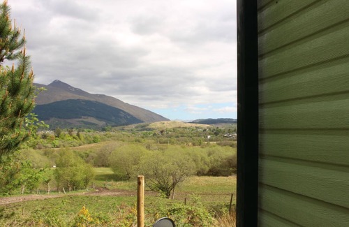 Taynuilt Casa | Glen View - casa móvil con alpino espectacular y opinión del lago