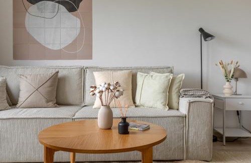 Schwabing-Freimann Apartamento | Global Living - Design Apartments I Terrace I Kitchen I Smart-TV I Parking space I München