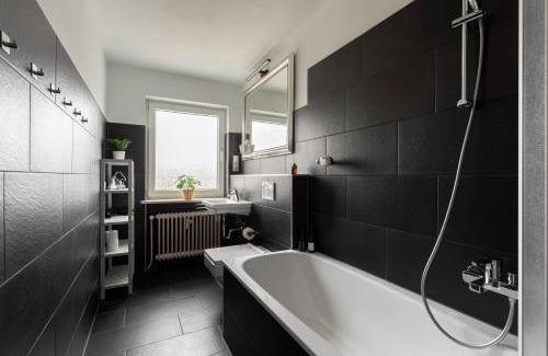 Schwabing-Freimann Apartamento | Global Living - Design Apartments I Terrace I Kitchen I Smart-TV I Parking space I München
