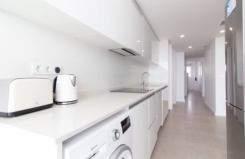 Canet de Berenguer Apartamento | Global Properties: Apartamento de dos terrazas con vistas al mar y piscina en Canet