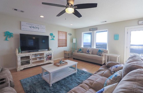 Freeport Casa | Glorious Home with Private Boardwalk Amazing Beach Views