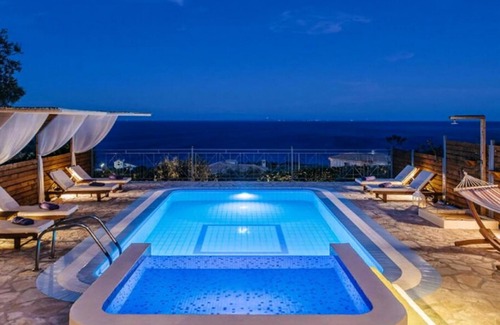 Varvara Villa | Glorious Zakynthos Villa | Villa Salazar | 2 Bedrooms | Breathtaking Sea Views | Spacious Furnished Sun Terrace | Private Outdoor Pool | Shaded Outdoor Dining Area | Agios Nikolaos