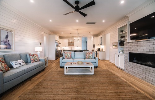 Edisto Island Casa | Glory Be-Custom Showplace;Ocean Views & Direct Beach Access; 3 Primary Suites