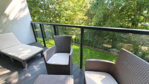 West Pomeranian Voivodeship Apartamento | Gold Horizon Apartament Solny Resort z Klimatyzacją i Garażem
